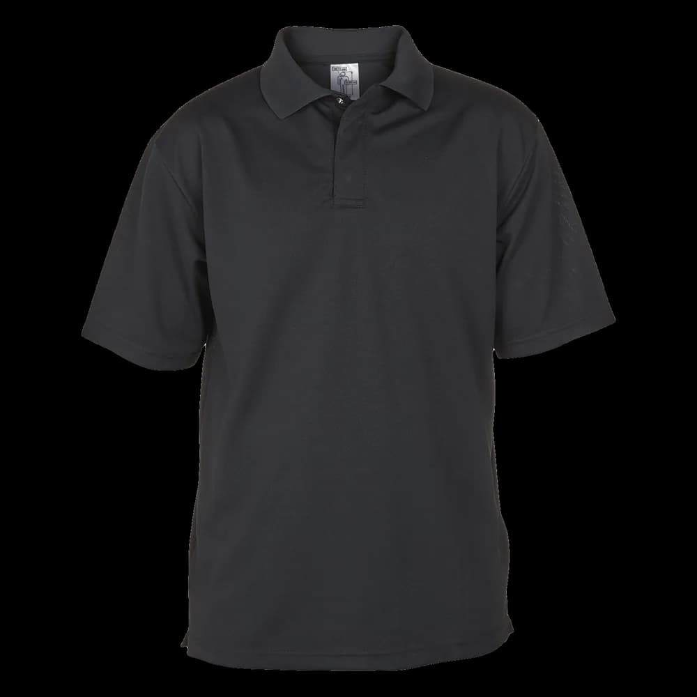 Ultimate Anti-Static Polo Shirt, short sleeve, in black